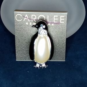 Penguin brooch